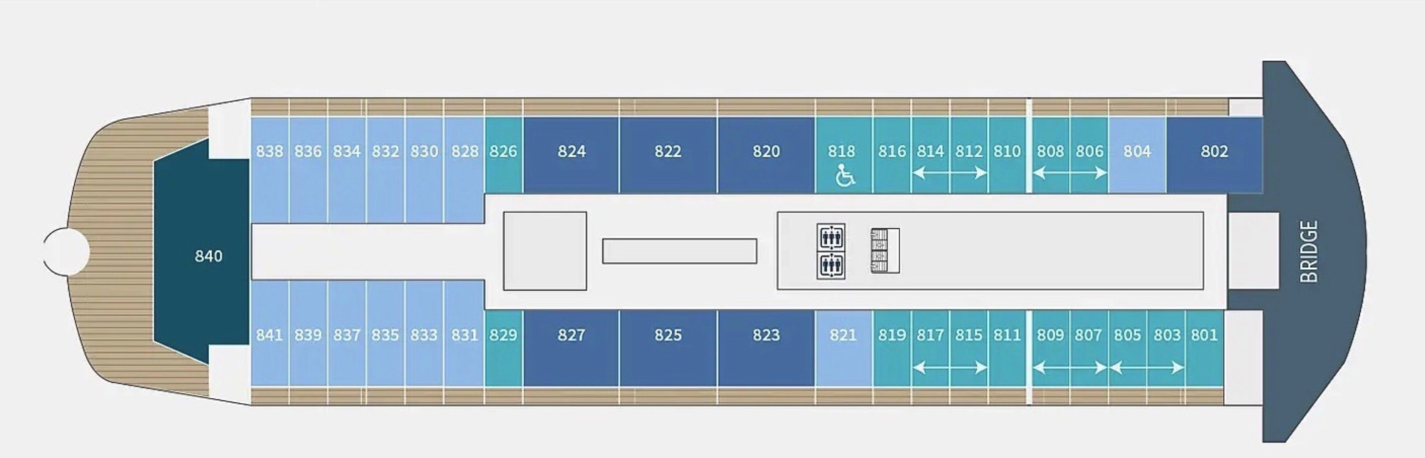 Deck 8 plan